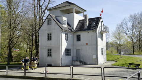 Neues Brandübungshaus Neues Brandübungshaus