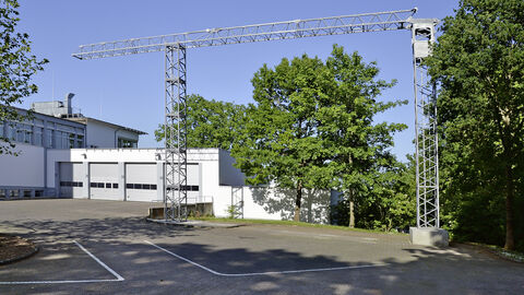 Kranübungsanlage der HLFS Kranübungsanlage der HLFS