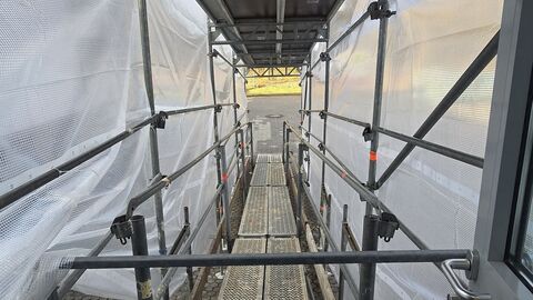 Autarker Zugang zum Brandraum